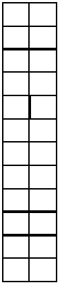 40 ft pallet-wide loading pattern