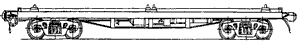 Four–axle open hopper- for hot pellet