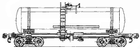 Four-axle tank wagon for weak nitric acid